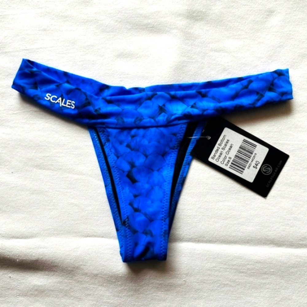SCALES Gear Women's Blue Swim Bottom. Brand New, Set Price... Thank You